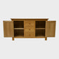 Light Oak Sideboard 2 Cupboards 3 Central Drawers Shelves FREE UK Delivery*. SBR10990/0110E