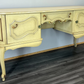 Sideboard Vintage French Louis XIV Shabby Chic Commode Carved Cabinet LOT 3106