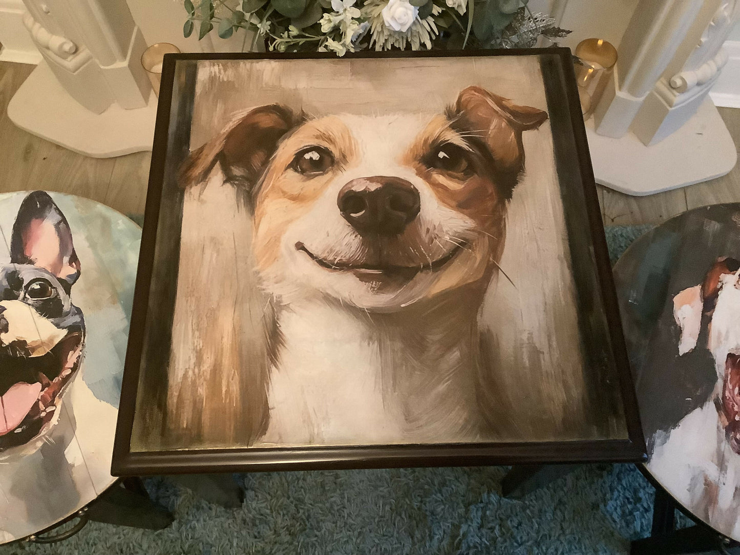 Dog lovers bespoke nesting tables