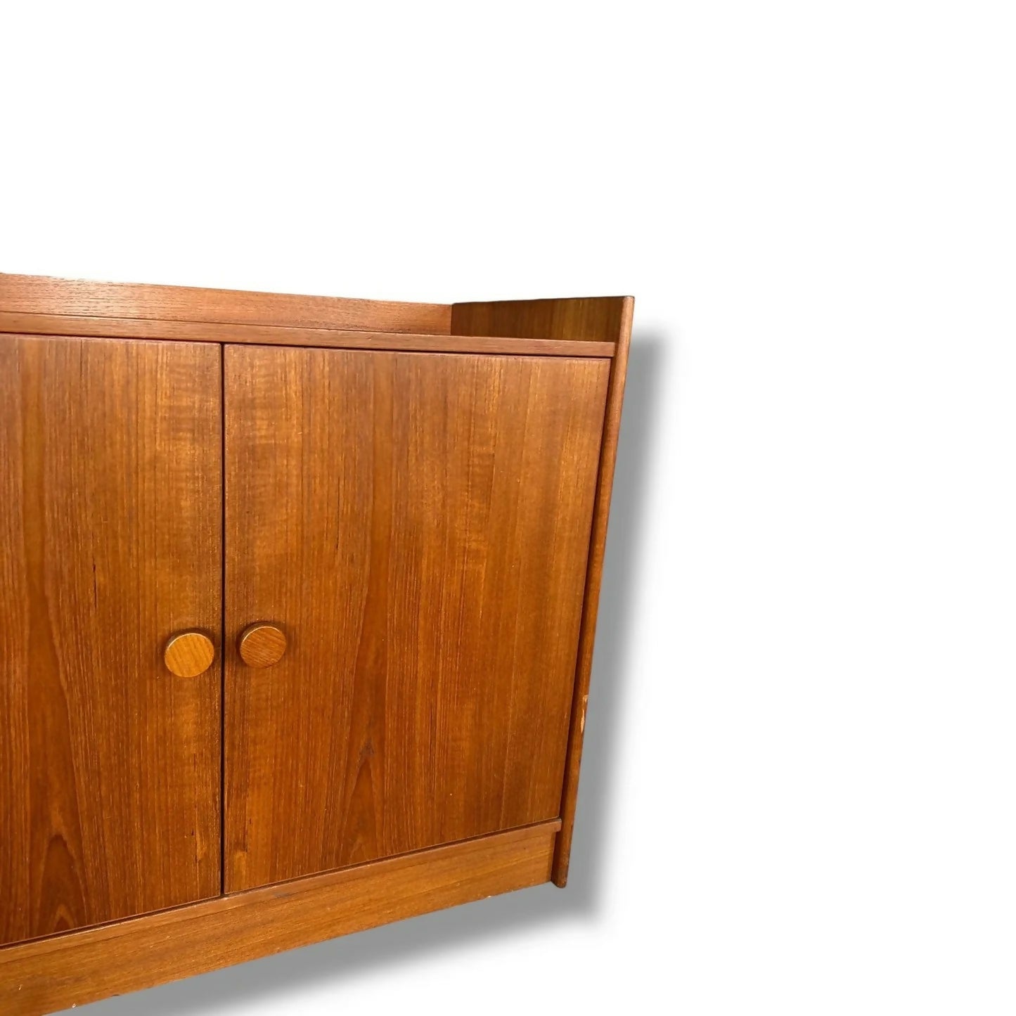 Mid Century Danish Cupboard | Vintage Teak Cabinet Storage Unit