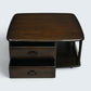 Ercol Pandora Coffee Table 2 Drawers Traditional Dark Finish FREE UK Delivery*