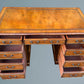 Good Quality Heals of London Walnut Pedestal Desk