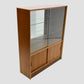 1950s-60s Gibbs Teak Display Cabinet & Cupboard Sliding Doors FREE UK Delivery*. SBR10941/1509E