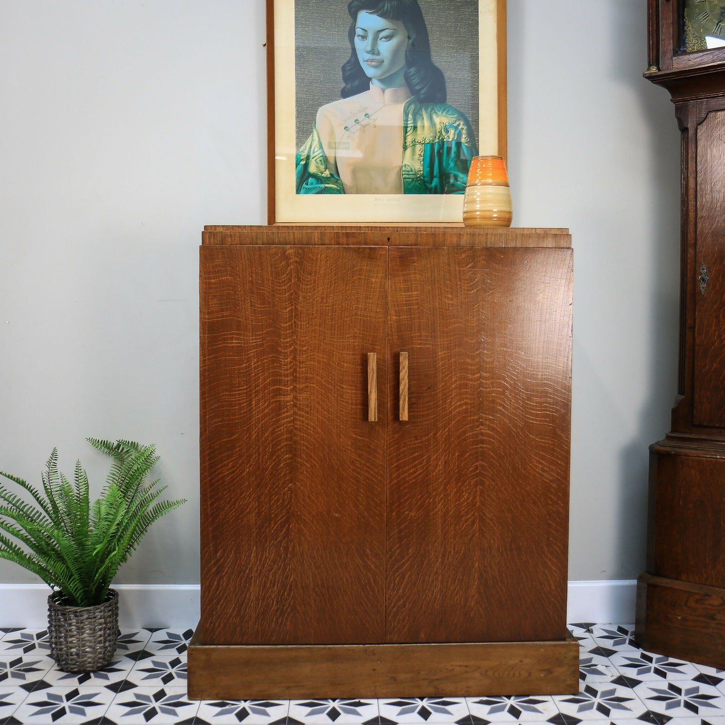 Oak Cocktail Cabinet Drinks Cabinet 1930s