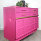 Nathan pink retro sideboard,media unit,cocktail cabinet