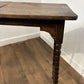Vintage Oak Bobbin Turned Reading Table