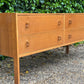 Vintage 1970's 'Savana Range' Oak Chest Of Drawers By Stag