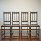 4 Ercol Dining Chairs Yorkshire Range Dark Finish FREE Nationwide Delivery*