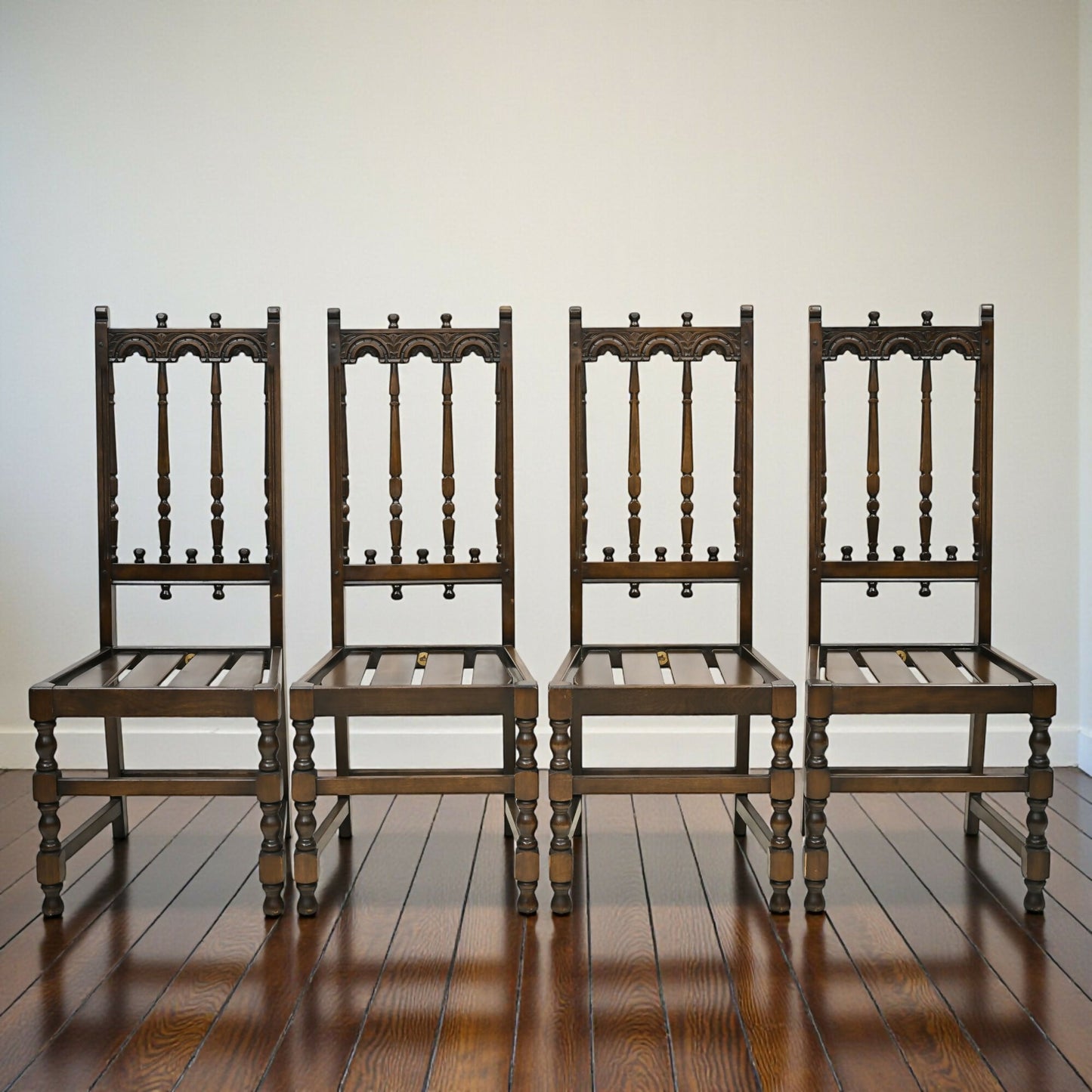 4 Ercol Dining Chairs Yorkshire Range Dark Finish FREE Nationwide Delivery*