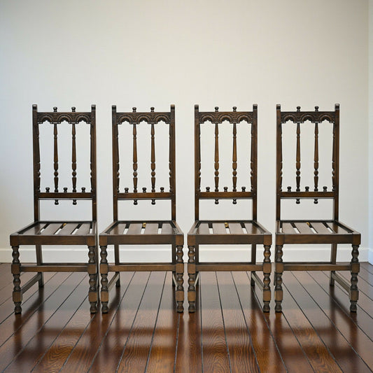 4 Ercol Dining Chairs Yorkshire Range Dark Finish FREE Nationwide Delivery*