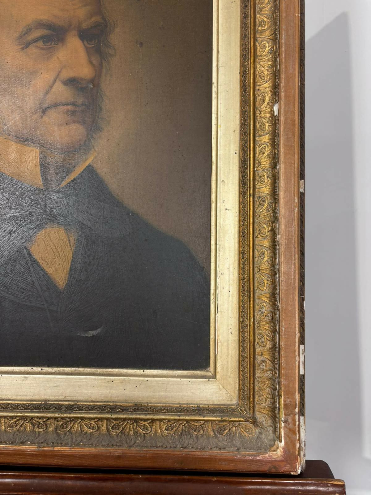 Victorian Oleograph Portrait of William E. Gladstone MP – Robert A. Muller