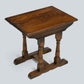 Old Charm Side Table Solid Oak Tapered Ring Turned Legs Sturdy FREE UK Delivery. SBR11012/0310E