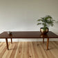 Mid Century Teak Coffee Table 1960's Tapered Legs