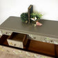 Neutral Blossom flight Stag Chest of Drawers