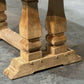 Large French Bleached Oak Farmhouse Dining Table
