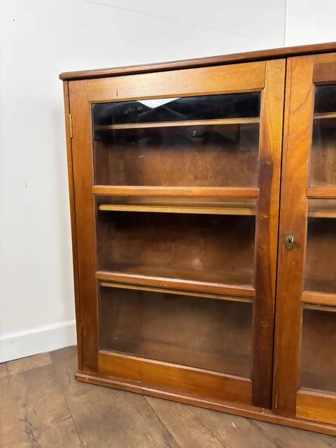 Mid-Century Teak Glazed Bookcase