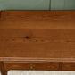Pitch Pine Console Table / Writing Desk - Arts & Crafts
