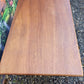 Jatoba Hardwood Table with Shelf