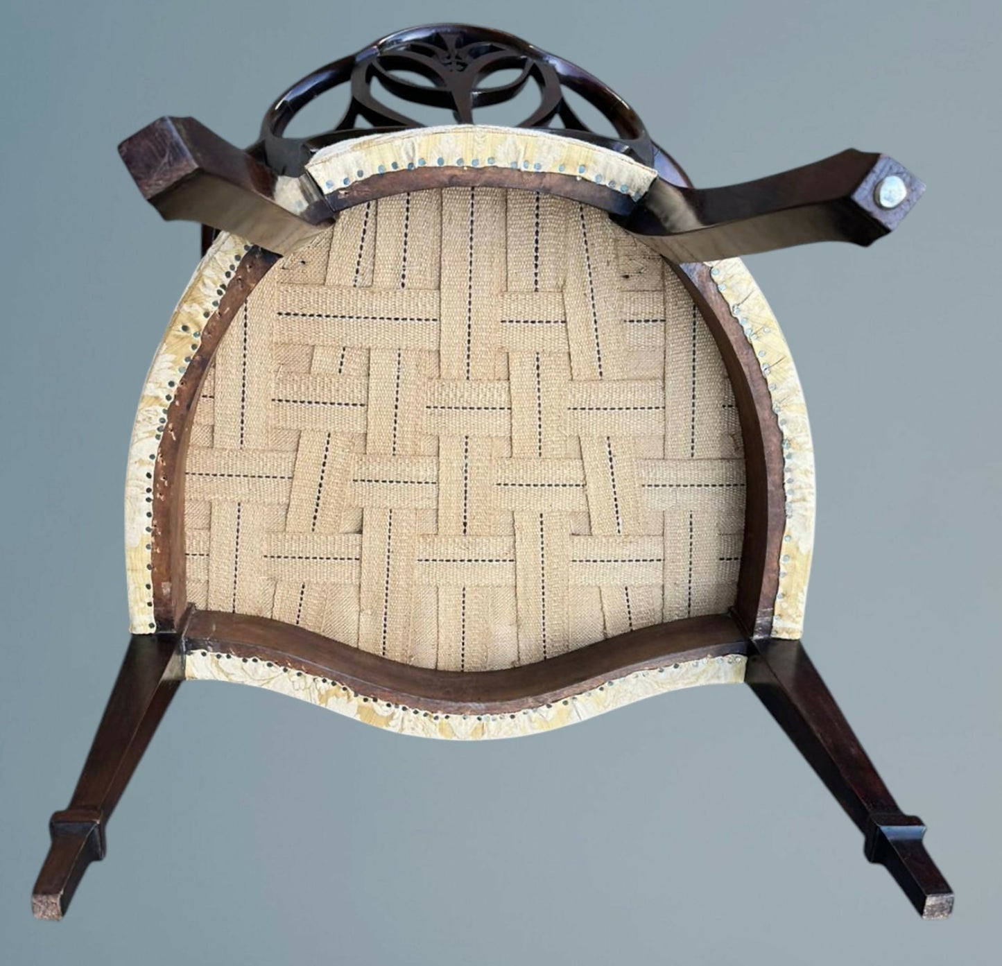 Hepplewhite Style Mahogany Armchair / Desk Chair