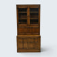 Ercol Mural Wall Unit Drinks Display Cabinets Solid Elm EXC FREE UK Delivery