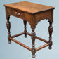 Edwardian Oak Side Table / Hall Table