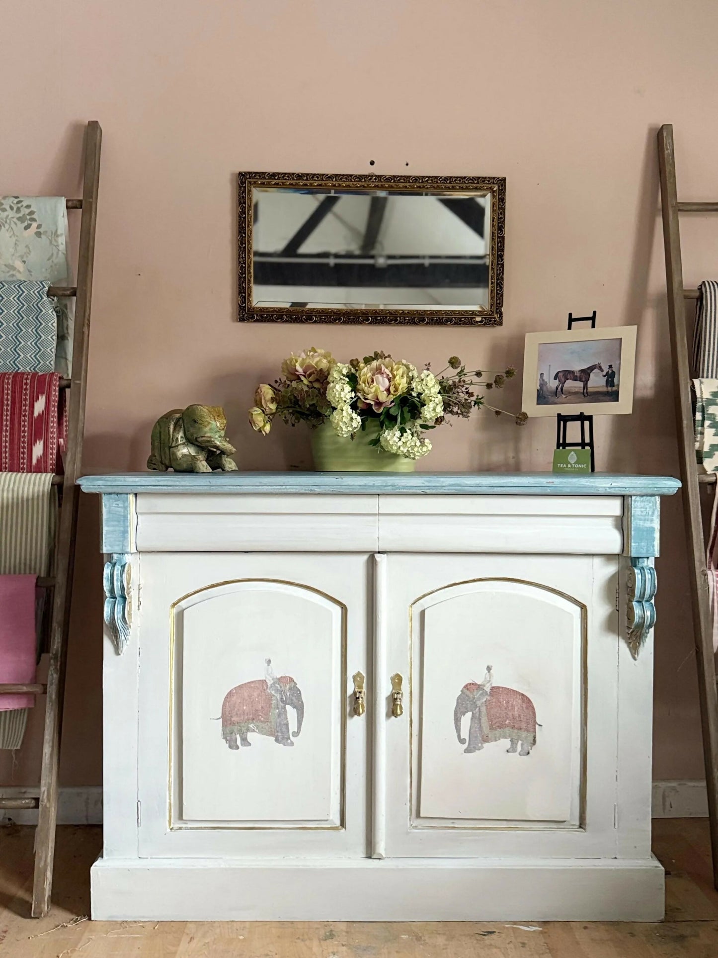 Rustic Cupboard/vintage storage/bathroom cabinet/hallway table,