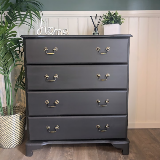 upcycled black chest of drawers 17031 2