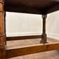 Arts & Crafts Oak Monks Chair/Metamorphic Table