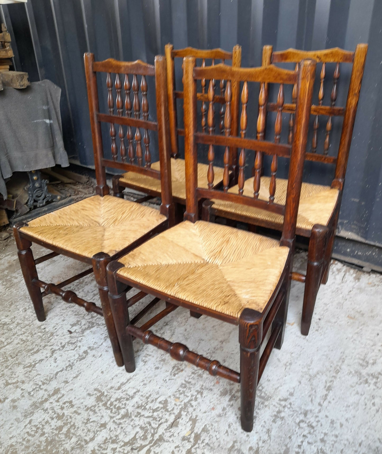 Set of Four Country Chairs