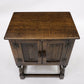 Old Charm Style Oak Pedestal Cupboard Bedside Cabinet Carved Doors FREE DELIVERY. SBR9516/0209D