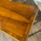 Reproduction Yew Wood Breakfront Console Table5