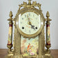 Lancini Imperial Ormolu Porcelain Gilt Brass Mantle Clock LOT 4638