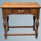 Edwardian Oak Side Table / Hall Table