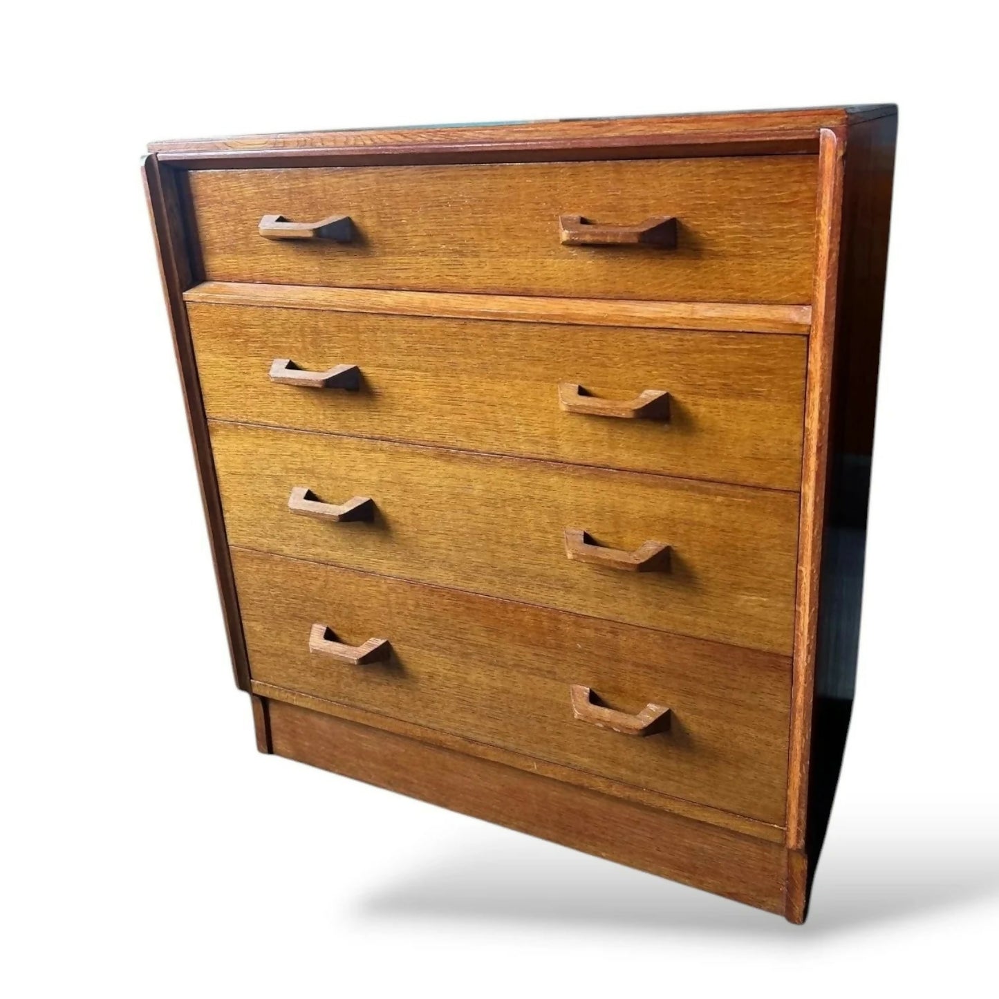 Mid-Century G-Plan Brandon Chest of Drawers – 1950s Blonde Oak