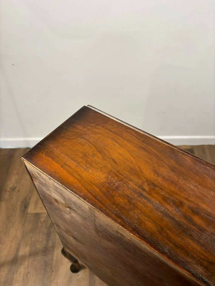 Vintage Figured Walnut Bureau
