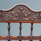 Antique Edwardian Carved Walnut Double Bed