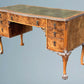 Good Quality Burr Walnut Writing Desk / Writing Table