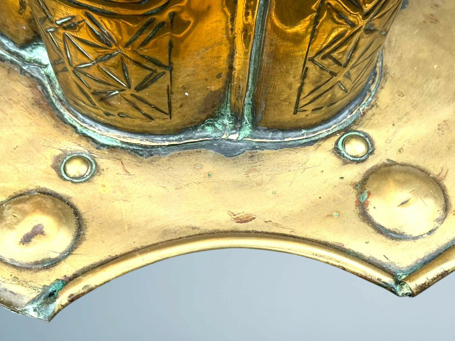 Antique Brass Stick Stand / Brass Umbrella Stand