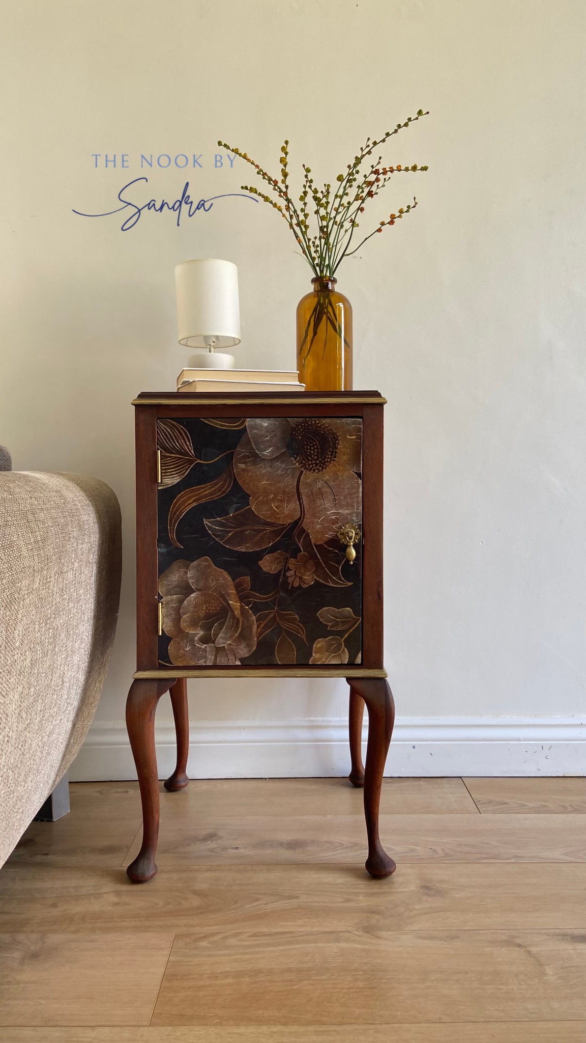 Vintage Pot Cupboard -Restored ,Bedside Table,Small Drinks Cabinet