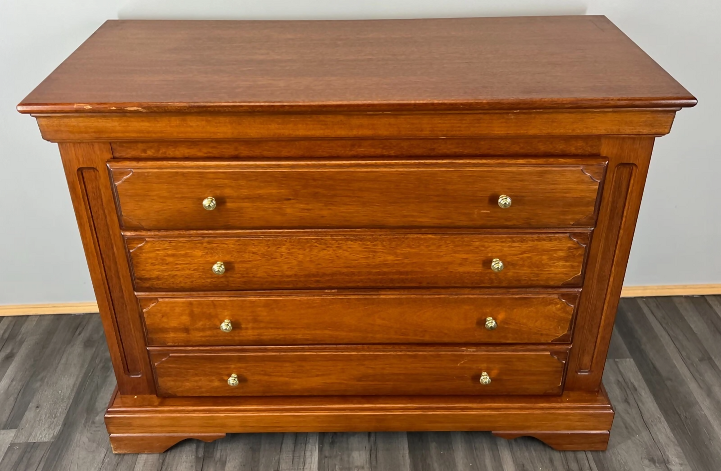 Chest of Drawers Vintage French Style Storage 4 Drawers Cabinet LOT 3598