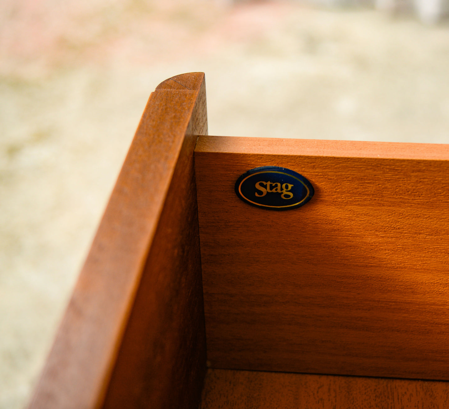 Small Stag Cantata Chest of Drawers / Bedside Drawers - Mid Century