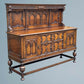 Carved Oak Jacobean Style Sideboard