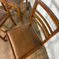 Set Of Four Mid Century Oak Dining Chairs