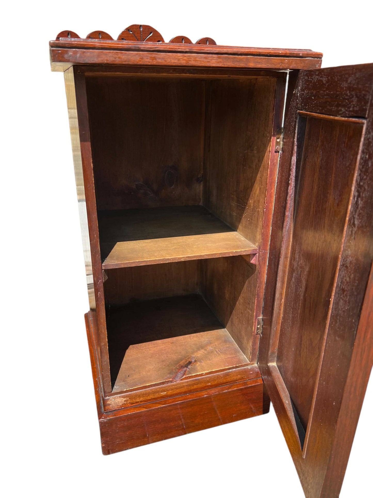 Antique Mahogany Edwardian bedside cupboard