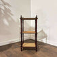 Reproduction Mahogany & Wicker What-Not