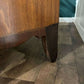 19th Century String Inlaid Bow Fronted Mahogany Chest Of Drawersvv