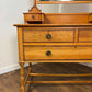 Edwardian Light Oak Dressing Table
