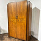 1940s Art Deco Walnut Wardrobe