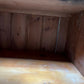 Vintage Glazed Pine Cupboard, Dresser Top, Display Cabinet