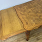 Dining Table Vintage French Louis XVI Carved Oak Extendable Table LOT 6358